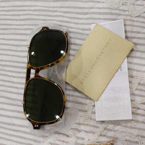 STELLA McCARTNEY 🔥 Aviator Sunglasses - Picture 3 of 13